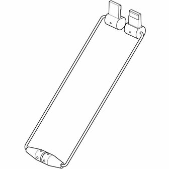  multirail armatuur &#039;classic&#039; wit 50 cm