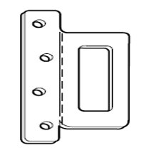 ophangplaat 50 stuk(s) RACO-14 50 10