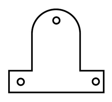 spielatplaten vermessingd blik 43 mm per 1000 stuks