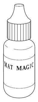 inkt kleur burgundy mat magic 15 ml