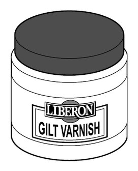 gilt varnish kleur chantilly