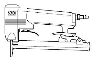 pneumatisch nietapparaat Senco SFT10XP